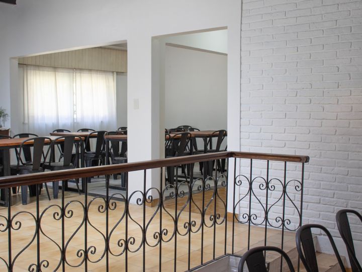 El salón cubierto